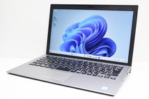 ノートパソコン Windows11 中古 VAIO Pro PG VJPG11C11N 第7世代 Core i5 SSD256GB メモリ8GB Windows10 13.3 カメラ_画像1