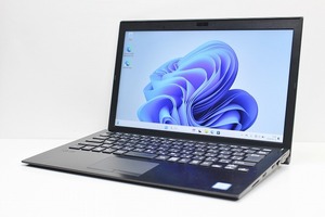 ノートパソコン Windows11 中古 VAIO Pro PG VJPG11C12N 第8世代 Core i5 SSD256GB メモリ8GB Windows10 フルHD 13.3 カメラ 軽量