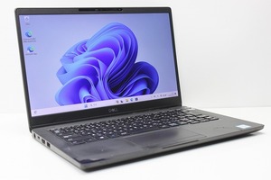 ノートパソコン Windows11 中古 ハイスペック DELL Latitude 7300 第8世代 Core i7 メモリ16GB SSD512GB Windows10 カメラ 13.3