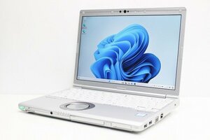 1円スタート ノートパソコン Windows11 Panasonic レッツノート CF-SV7 DVDマルチ 第8世代 Core i5 SSD256GB メモリ8GB Windows10 カメラ