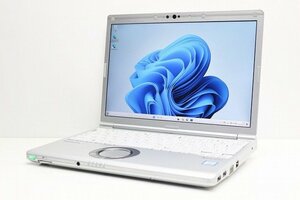 1円スタート ノートパソコン Windows11 Panasonic レッツノート CF-SV7 メモリ8GB 第8世代 Core i5 SSD256GB Windows10 12.1 カメラ