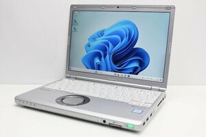 1円スタート ノートパソコン Windows11 Panasonic レッツノート CF-SZ6 第7世代 Core i5 SSD256GB メモリ8GB 12.1 Windows10 カメラ