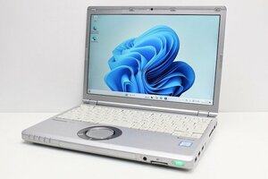 1円スタート ノートパソコン Windows11 Panasonic レッツノート CF-SZ6 第7世代 Core i5 SSD256GB メモリ8GB 12.1 Windows10 カメラ