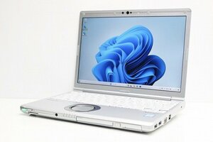 1円スタート ノートパソコン Windows11 ハイスペック Panasonic レッツノート CF-SV7 第8世代 Core i7 メモリ16GB SSD512GB Windows10