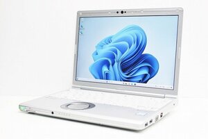 1円スタート ノートパソコン Windows11 Panasonic レッツノート CF-SV7 メモリ8GB 第8世代 Core i5 SSD256GB Windows10 12.1 カメラ