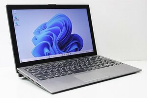 1円スタート ノートパソコン Windows11 2in1PC VAIO ProPA VJPA11C11N 第8世代 Core i5 SSD256GB メモリ8GB カメラ タブレットPC