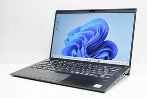 1円スタート ノートパソコン Windows11 VAIO ProPK VJPK11C11N 第8世代 Core i5 SSD256GB メモリ8GB カメラ 14インチ