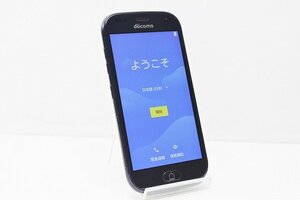 1円スタート docomo Fujitsu らくらくスマートフォン F-42A SIMロック解除済み SIMフリー Android スマートフォン 赤ロム保証 32GB ブルー