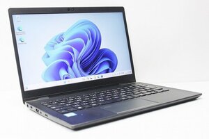 1円スタート ノートパソコン Windows11 東芝 dynabook G83 第8世代 Core i5 8250U SSD256GB メモリ8GB Windows10 カメラ 13.3インチ 薄型