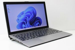 1円スタート ノートパソコン Windows11 2in1PC VAIO ProPA VJPA11C11N 第8世代 Core i5 SSD256GB メモリ8GB 12.5インチ カメラ タブレットP