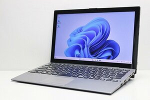 1円スタート ノートパソコン Windows11 2in1PC VAIO Pro PA VJPA11C13N 第8世代 Core i5 SSD256GB メモリ8GB 12.5 カメラ タブレットPC