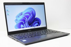 1円スタート ノートパソコン Windows11 ハイスペック 富士通 LIFEBOOK U939 第8世代 Core i7 メモリ16GB SSD256GB Windows10 カメラ 13.3