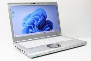 1円スタート ノートパソコン Windows11 Panasonic レッツノート CF-LV8 第8世代 Core i5 メモリ8GB SSD256GB Windows10 14インチ カメラ