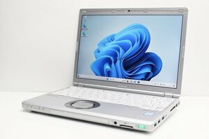 1円スタート ノートパソコン Windows11 Panasonic レッツノート CF-SZ6 第7世代 Core i5 SSD256GB メモリ8GB 12.1 Windows10 カメラ