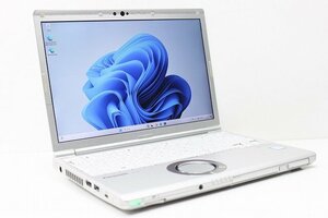 1円スタート ノートパソコン Windows11 ハイスペック Panasonic レッツノート CF-SV8 第8世代 Core i7 メモリ16GB SSD512GB DVDマルチ