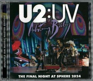 U2 / THE FINAL NIGHT LAS VEGAS 2024 : MULTIPLE IEM MATRIX 新品輸入プレス盤2CD