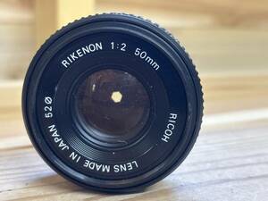 RICOH LENS RIKENON 1:2 50mm