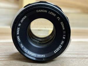 CANON LENS FL 50mm 1:1.8