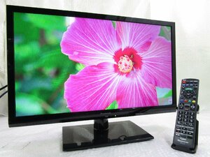 ☆Panasonic パナソニック VIERA 24インチ 液晶テレビ LEDバックライト 外付けHDD対応 TH-24C305 2015年製 リモコン付き w41514