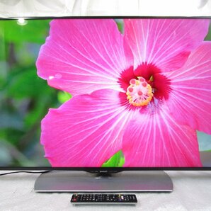 ☆SHARP シャープ AQUOS 50型 4K対応 フルハイビジョン液晶テレビ LED/WIFI/Youtobe LC-50U40 2016年製 リモコン付き 直接引取OK w569の画像1