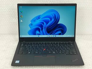 **[ with defect ]Lenovo ThinkPad X1 Carbon / i5-8265U / 8GB memory / 256GB M.2 / 14 type / Windows 11 Home[ laptop ITS JAPAN ]