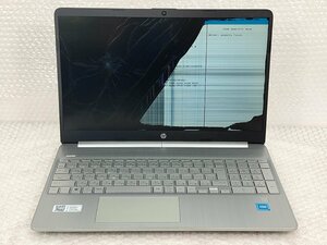 **[ Junk ]HP 15s-fq3033TU / Celeron details unknown 11 generation seal / 4GB memory / HDD none / liquid crystal crack [ used laptop ITS JAPAN ]