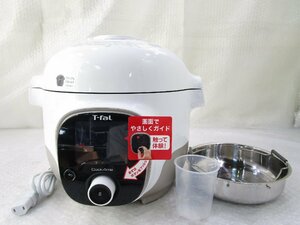 ◎未使用 T-fal ティファール マルチクッカー Cook4me クックフォーミー CY8741JP 電気圧力鍋 3.0L 250レシピ内蔵 展示品 w51611