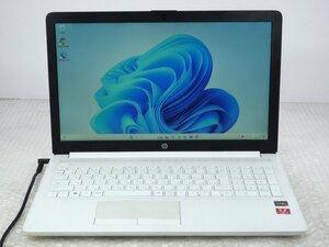 **[ with defect ]HP Laptop 15-db0200AU / Ryzen3-2200U / 4GB memory / 256GB M.2 / 15.6 type / Windows 11 Home[ ITS JAPAN ]
