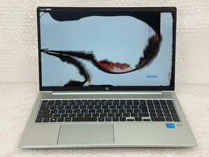 **[ Junk ]HP ProBook 450 G8 / i3-1115G4 / 8GB memory / HDD none / liquid crystal crack * external output OK[ used laptop ITS JAPAN ]