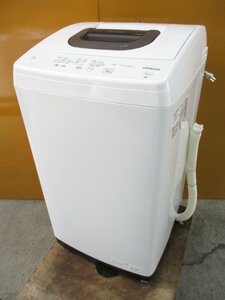 ◎良品 HITACHI 日立 全自動洗濯機 5.0kg ステップウォッシュ NW-50J 2023年製 ピュアホワイト 直接引取OK w522