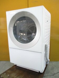☆Panasonic パナソニック Cuble ドラム式洗濯乾燥機 洗濯7kg/乾燥3kg 右開き NA-VG720R 2018年製 給水/排水ホース付き 直接引取OK w5155