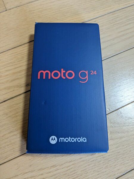 【新品・未開封】Motorola moto g24 SIMフリー アイスグリーン