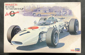 @中古絶版模型堂 ハセガワ 1/24 ホンダF1 RA272E '65メキシコGP優勝車 ファーストロット カルトグラフデカール 1965 定形外送料510円