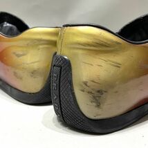 正規品 PRADA SPORTS プラダ スポーツ E1714 グラデーション レースアップ エナメル レザー シューズ ローカット スニーカー 6 メンズ_画像9