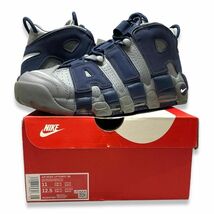 新品 正規品 NIKE AIR MORE UPTEMPO 96 ナイキ エア モア アップテンポ 96 ホヤス ハイカット スニーカー US11 クールグレー_画像9