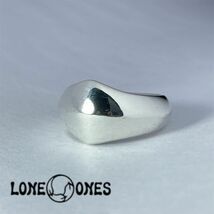 正規品 LONE ONES SILK RING ロンワンズ シルク リング LEONARD KAMHOUT レナードカムホート刻印 クロムハーツ SV925 指輪 シルバー_画像1