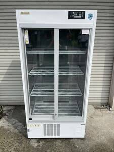 2018 год 5 месяц новый товар внедрение Yamato холодный машина Reach in холодильная витрина DC-ME50A-EC ширина 600× глубина 610× высота 1865. одна фаза 100V задвижная дверь Daiwa Osaka (столичный округ) Settsu 