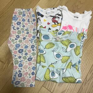 女の子まとめ売り110 Tシャツ レギンスパンツ