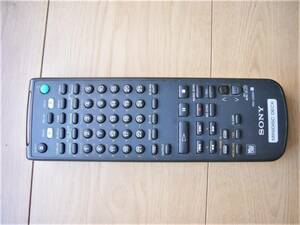 ! SONY Sony double MD deck MDS-W1 for remote control RM-D22M used present condition goods!