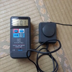 デジタル照度計 5202 digital light meter KYORITSU 共立電気計器 lux 照度　測定　送料520