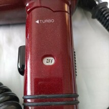 美容　髪　ヘアードライヤー National TURBODRY 1200 MINI EH536 Ano7_画像3