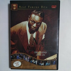 DVD NAT KING COLE THE LEGEND LIVES ON Most Famous Hits 2003