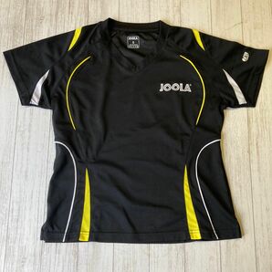 美品　大人可愛い　ヨーラ　Joola 卓球ユニフォーム　ウェア　ウエア　ジャージレディースM〜L おしゃれ 半袖Tシャツ　Vネック