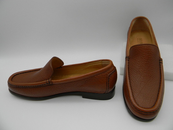 ◆*【 HIROFU 】◆ 茶色の革靴（２３．５ｃｍ）ローファ― イタリア製 ヒロフ