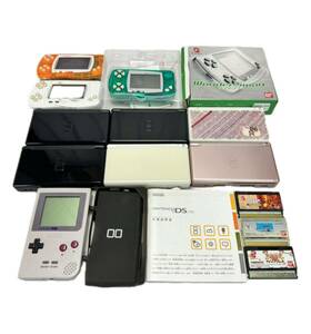 AZ-908 NINTENDO DS LIGHT Nintendo 6 pcs GAMEBOY first generation WonderSwan BANDAI body 11 pcs that time thing Junk operation goods manual Game Boy 