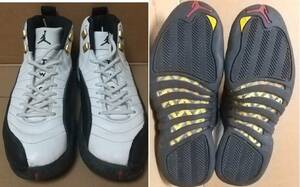 ■1996年製　オリジナル版　ビンテージ希少品■US8 26cm■NIKE AIR JORDAN 12■13690-101 エアジョーダン レトロ■観賞用　レア