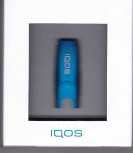 ●新品、未使用 IQOS 純正 アイコスキャップ：アクアブルー プライズ R