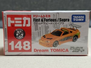 新品未開封品★ドリームトミカ NO.148 FAST&FURIOUS ワイルドスピード スープラ★タカラトミー ミニカー トヨタ