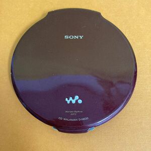 SONY ソニー ポータブル CDプレーヤー D-NE20 CD WALKMAN 薄型 レッド