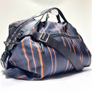 【極美品】FURLA　フルラ　FURLA MAN　ジョーヴェ　Giove　ボストンバッグ　ショルダーバッグ　ナイロンバッグ　2way　大容量